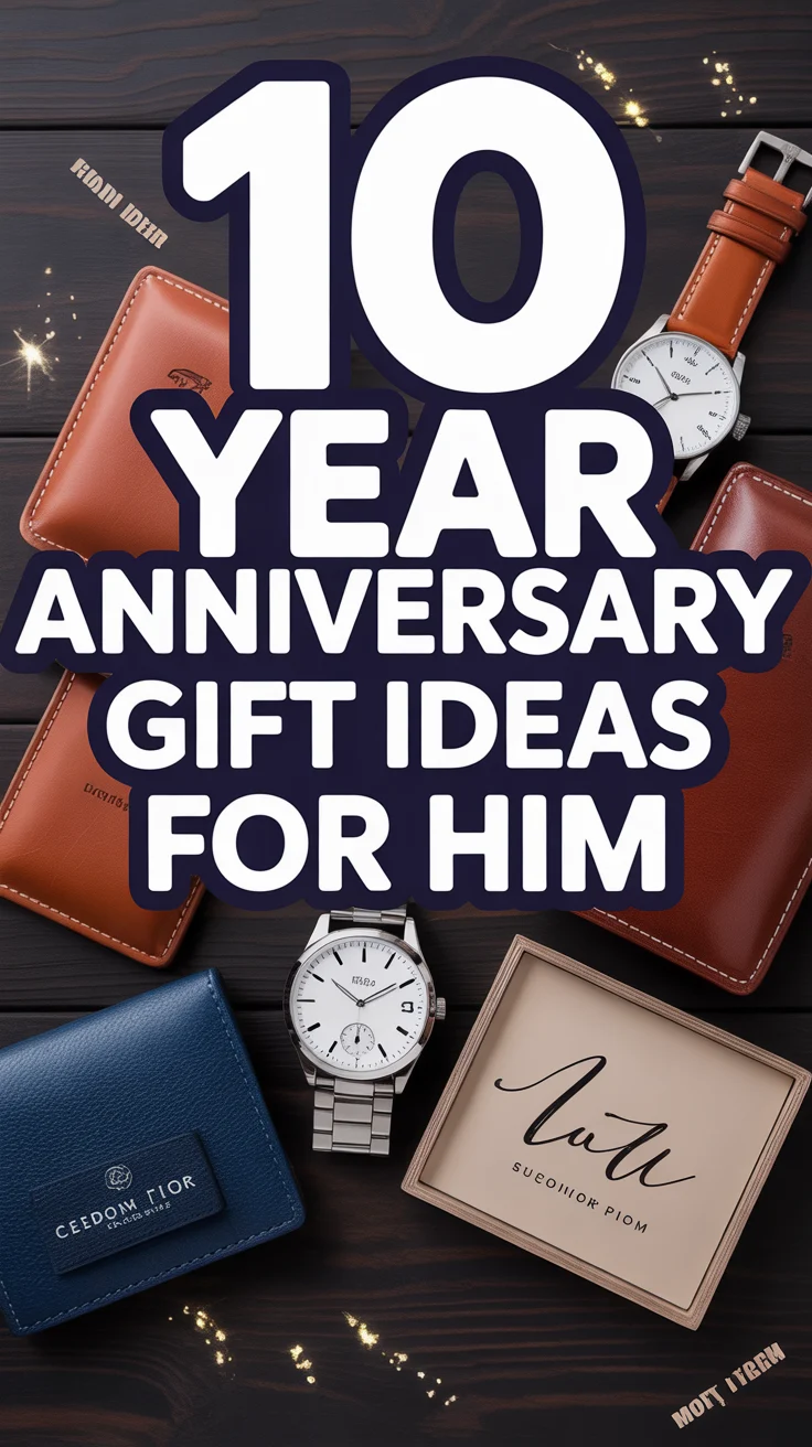 💍 10  Year Anniversary Gift Ideas For Him