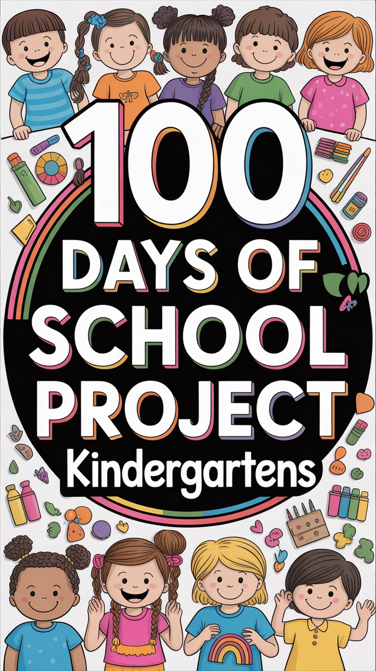 🏫 100 Days Of School Project Kindergartens