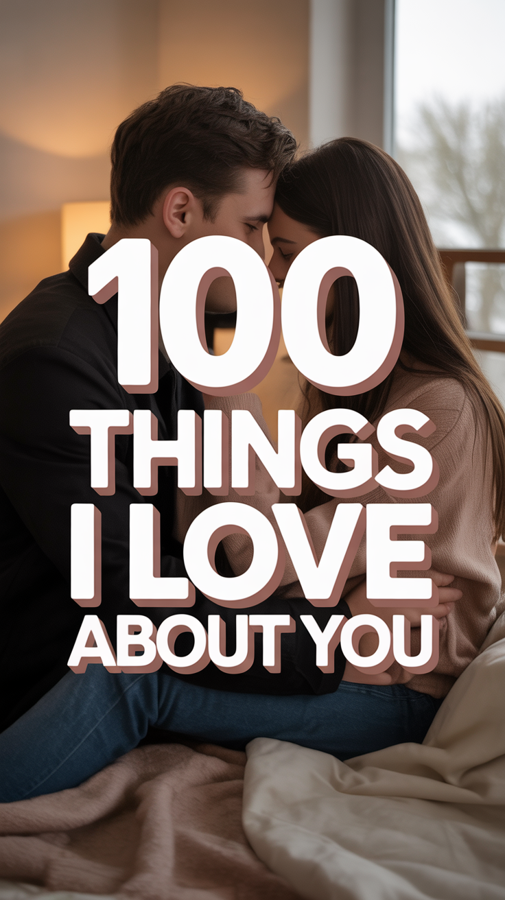 ❤️ 100 Things I Love About You