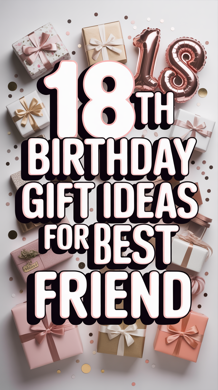🎁 18Th Birthday Gift Ideas For Best Friend