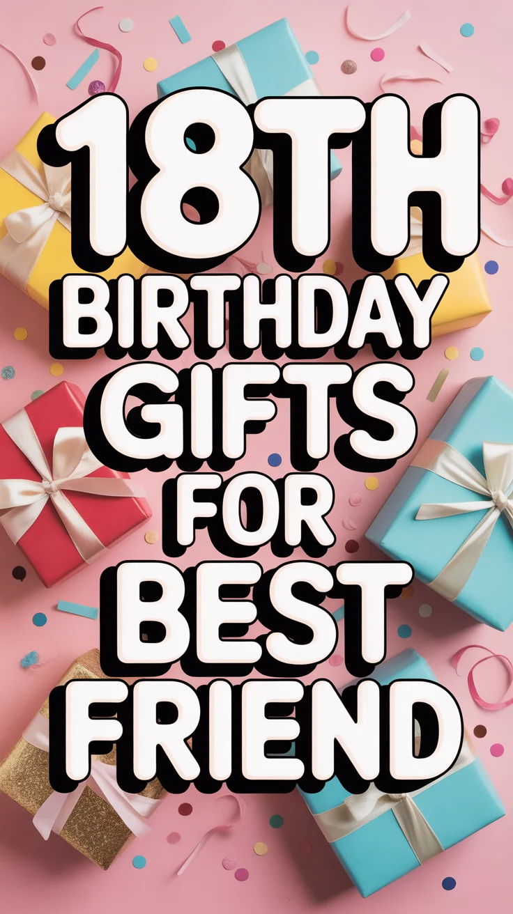 🥳 18Th Birthday Gifts For Best Friend