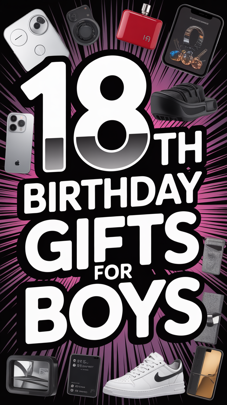 🎁 18th Birthday Gifts For Boys