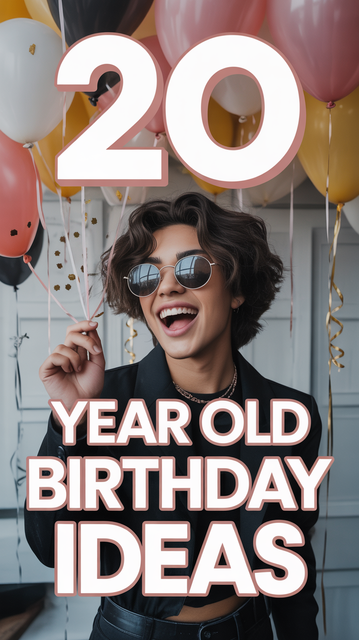 🎂 20 Year Old Birthday Ideas