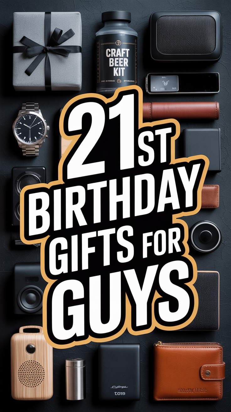 🍻 21St Birthday Gifts For Guys