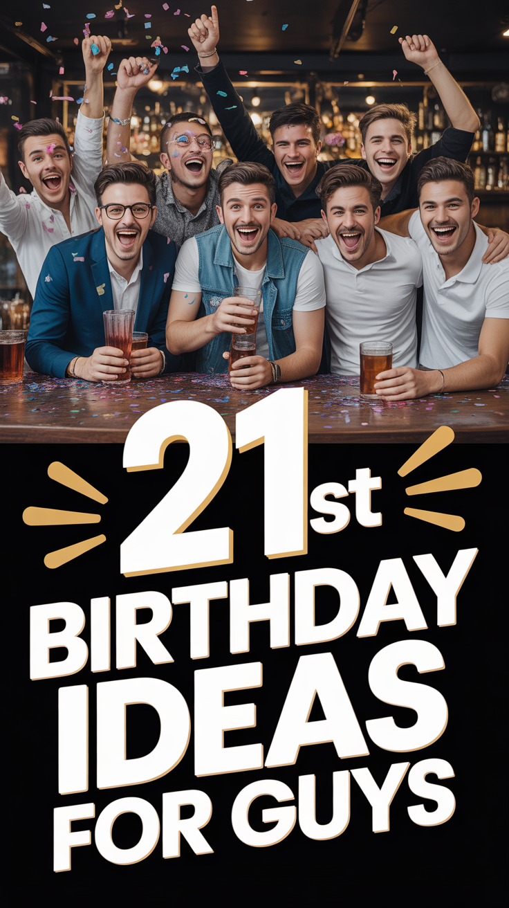 🎉 21st Birthday Ideas For Guys