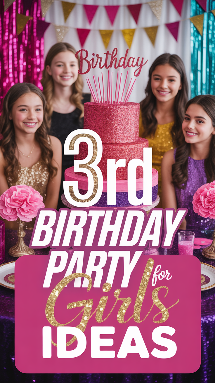 🎉 3Rd Birthday Party For Girls Ideas