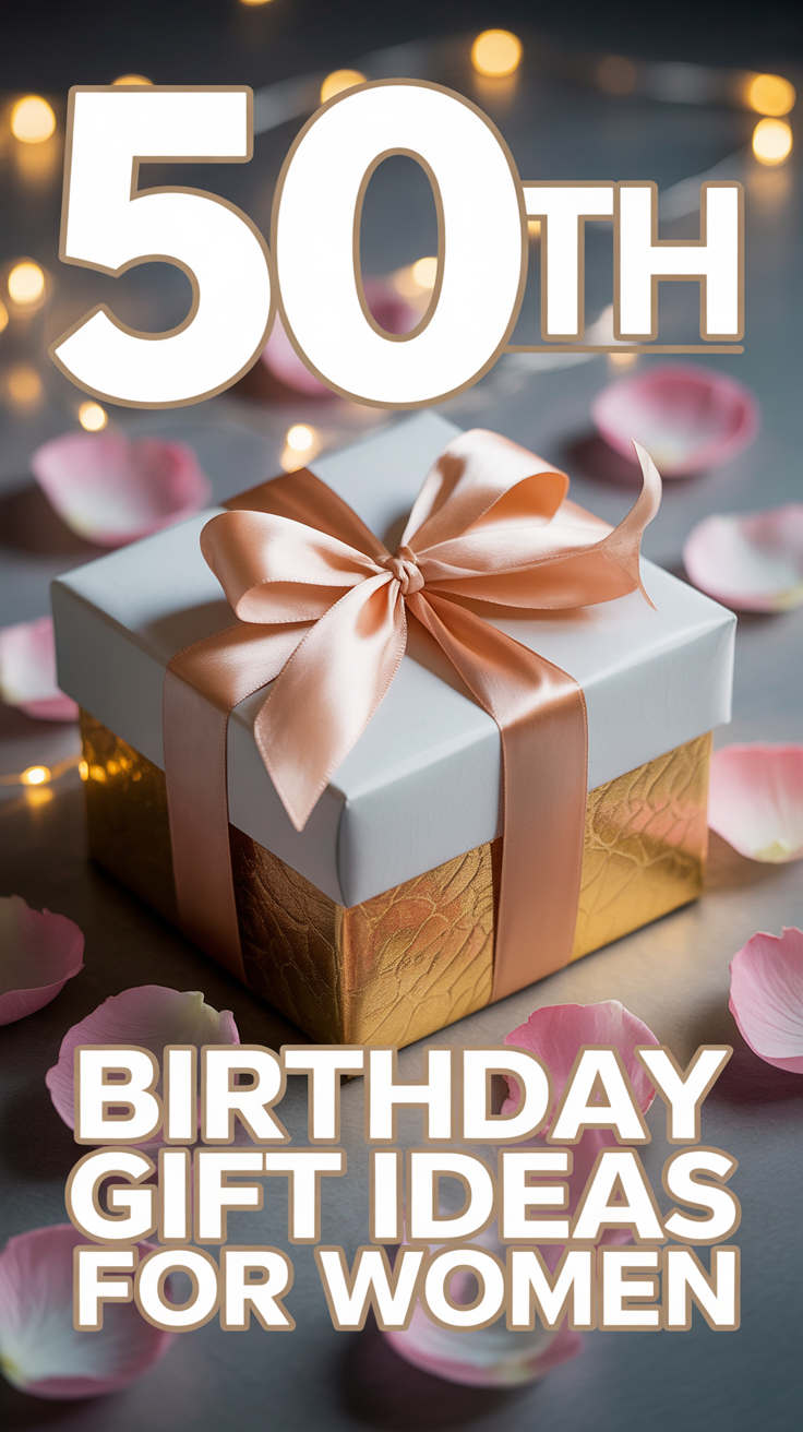 ✨ 50Th Birthday Gift Ideas For Women