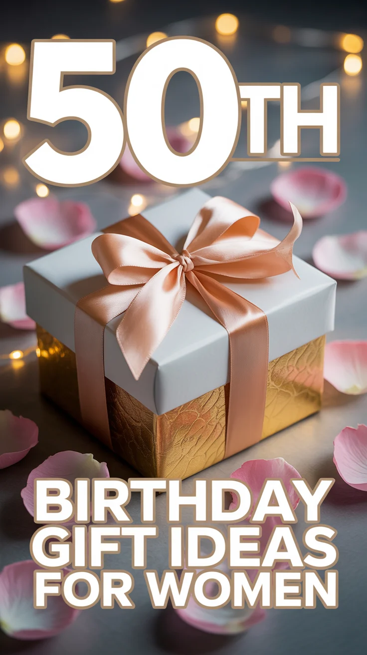 ✨ 50Th Birthday Gift Ideas For Women