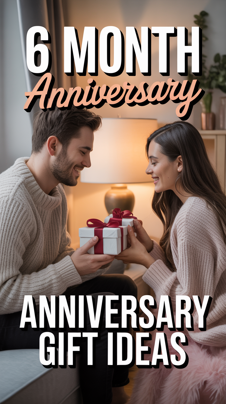 ❤️ 6 Month Anniversary Gift Ideas
