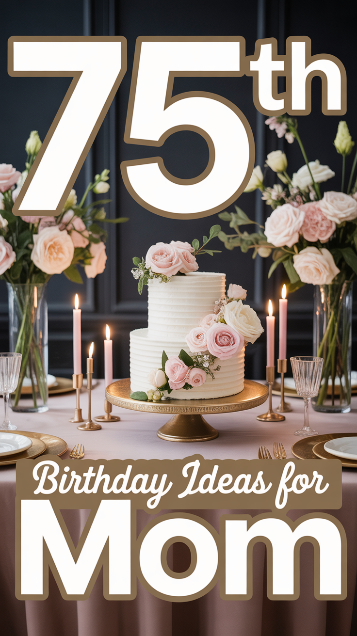 🎂 75th Birthday Ideas For Mom