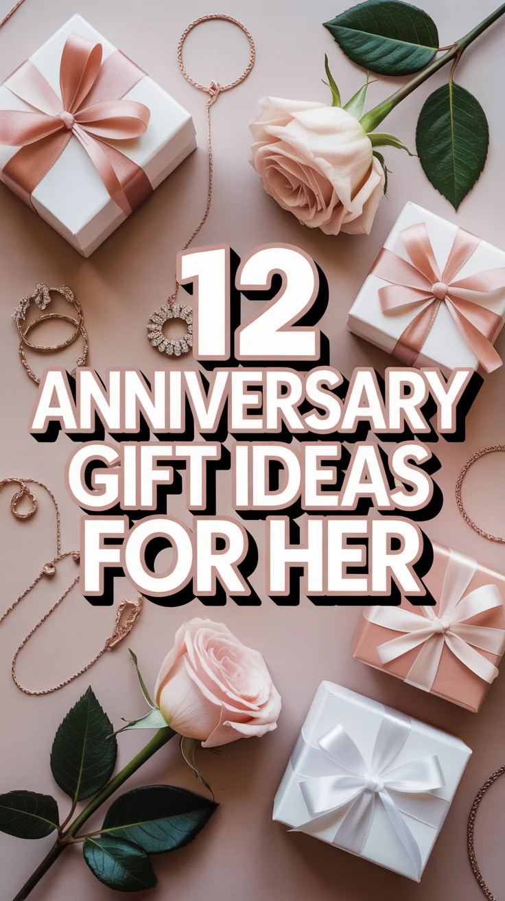 🎁 12 Anniversary Gift Ideas For Her