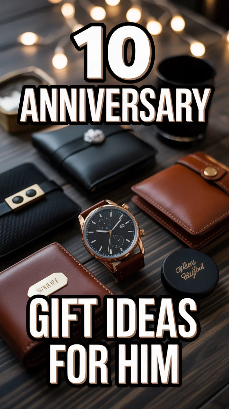 🎁 10 Anniversary Gift Ideas For Him