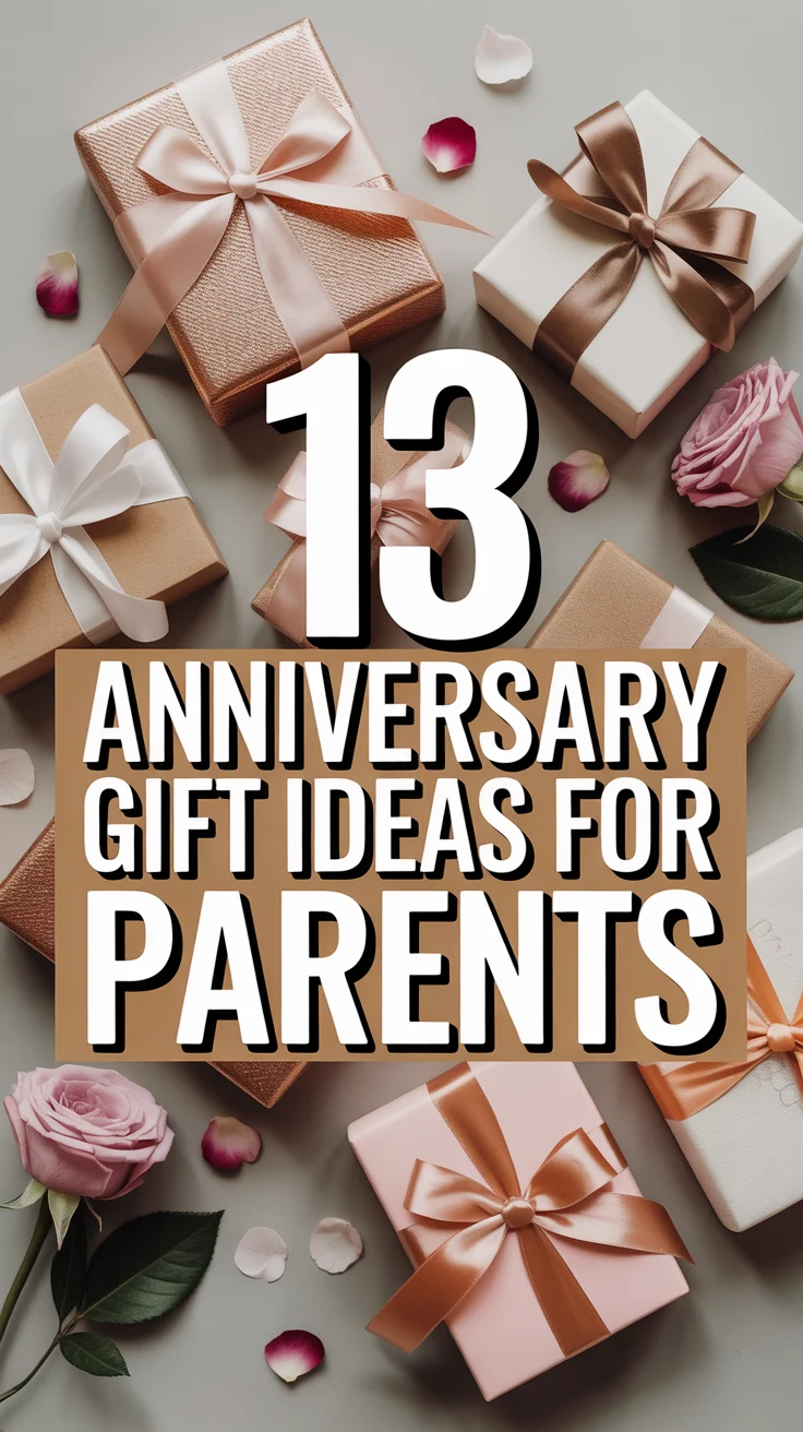 🎁 13 Anniversary Gift Ideas For Parents