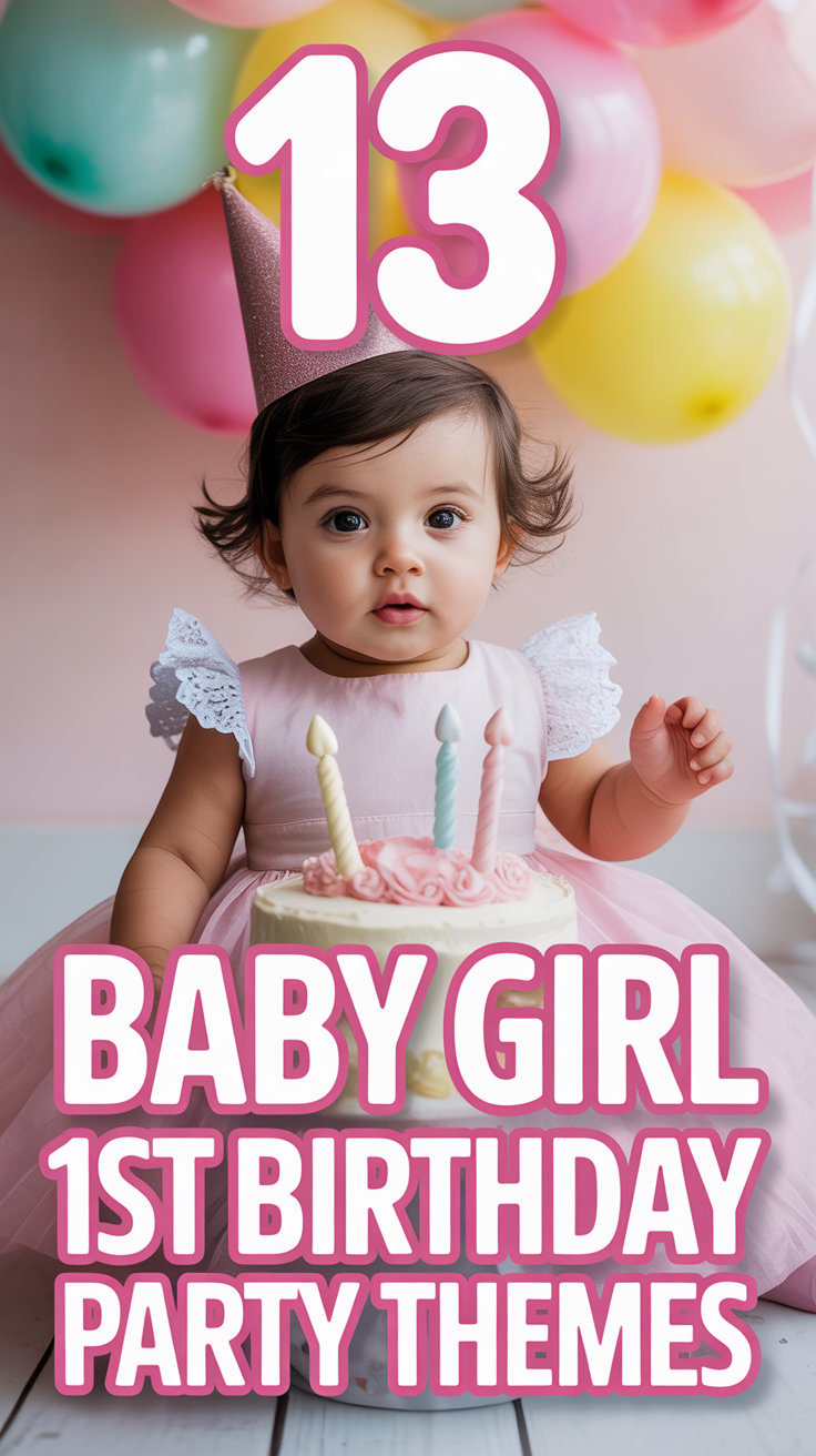 🎀 13 Baby Girl 1St Birthday Party Themes