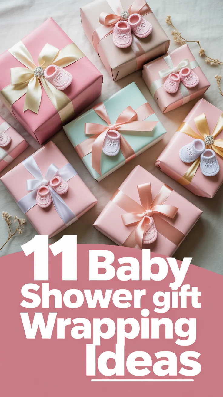 👶 11 Baby Shower Gift Wrapping Ideas
