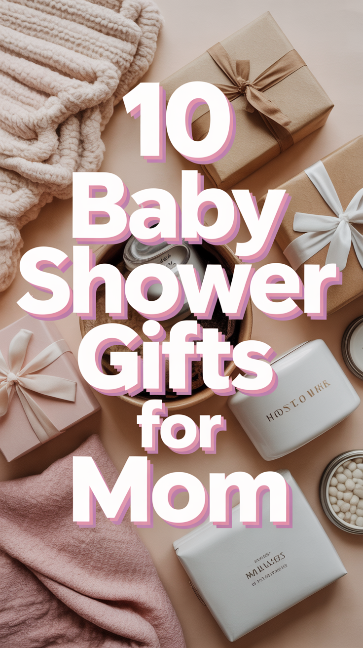 🎁 10 Baby Shower Gifts For Mom