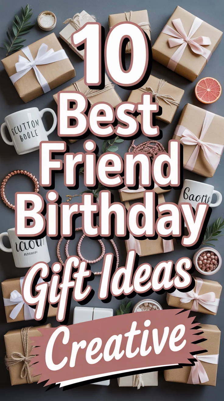 🎉 10 Best Friend Birthday Gift Ideas Creative
