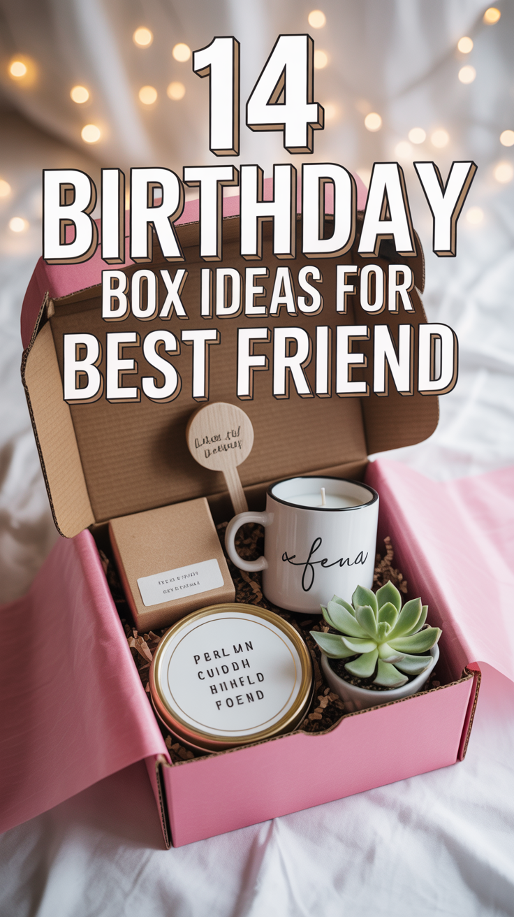 🎁 14 Birthday Box Ideas For Best Friend