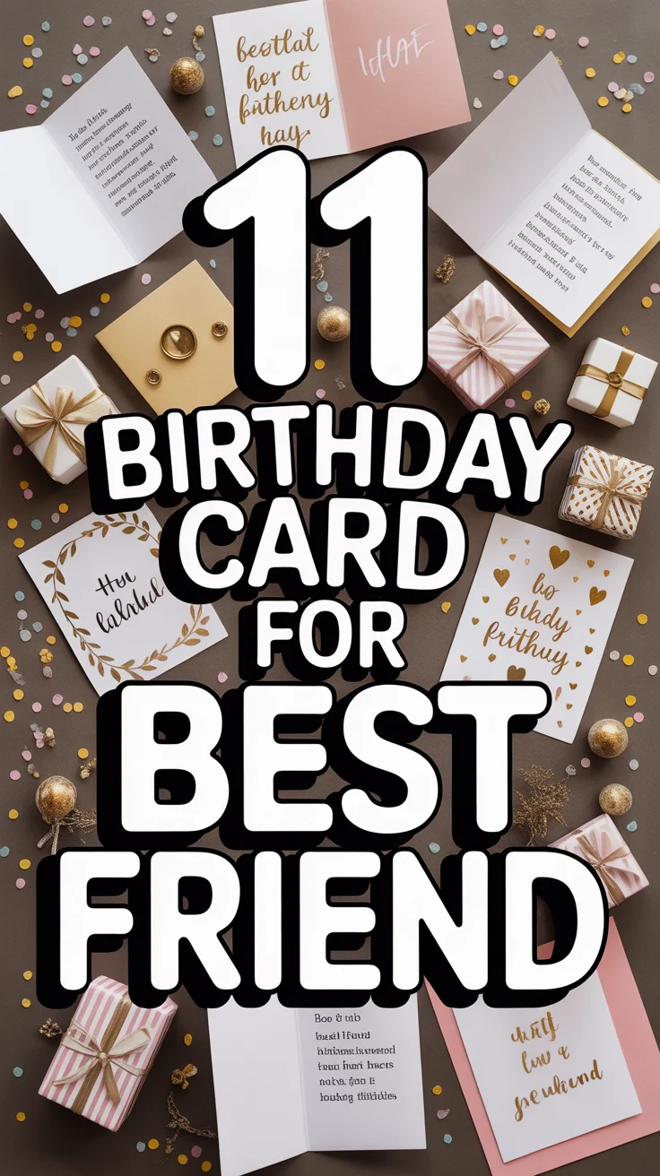 🎉 11 Birthday Card For Best Friend