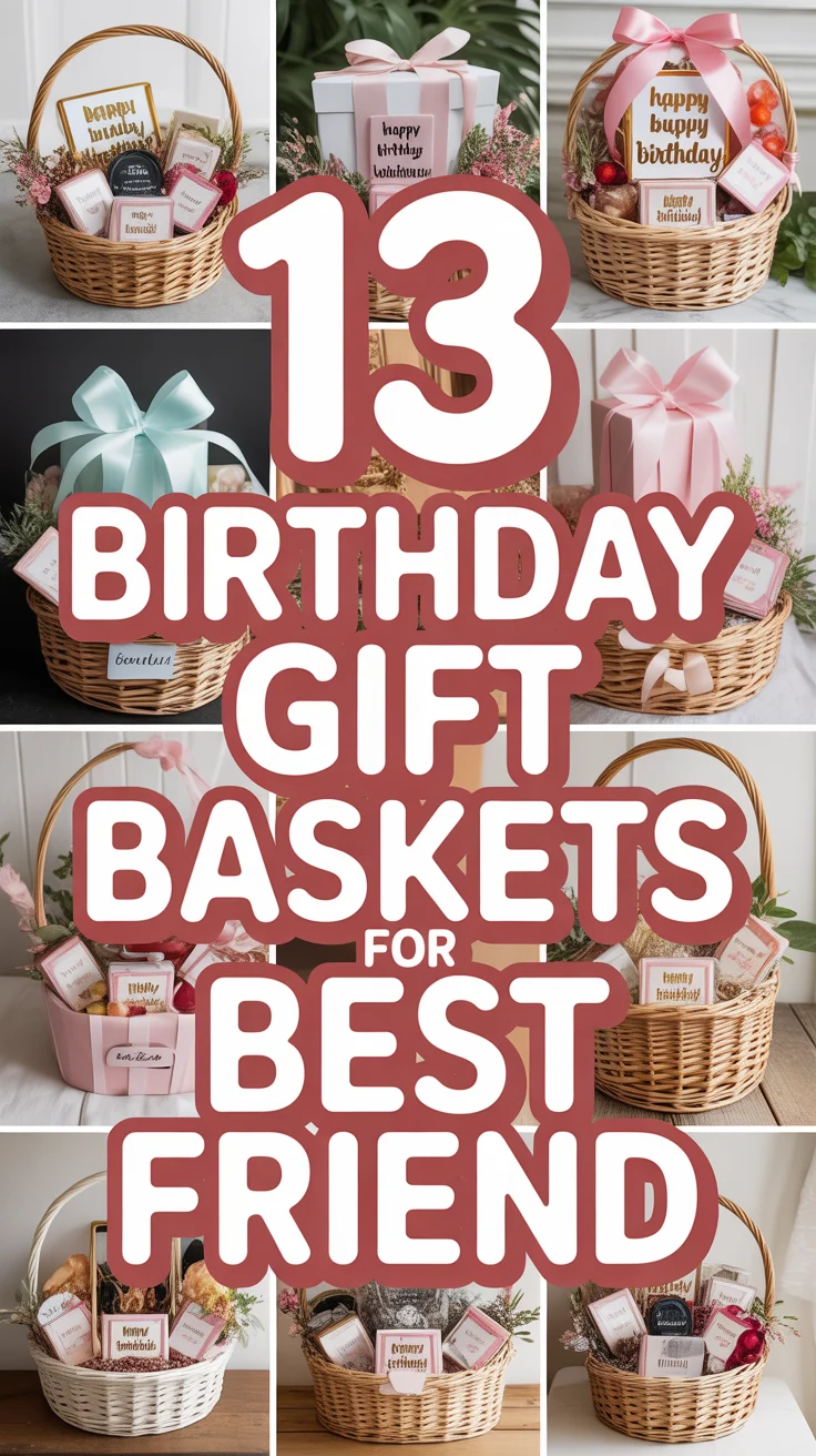 🎁 13 Birthday Gift Baskets For Best Friend