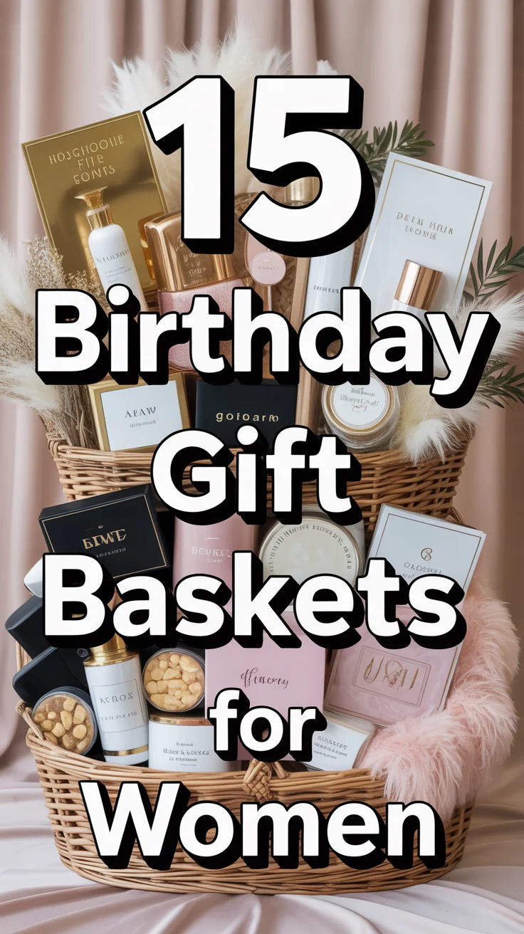 🎁 15 Birthday Gift Baskets For Women