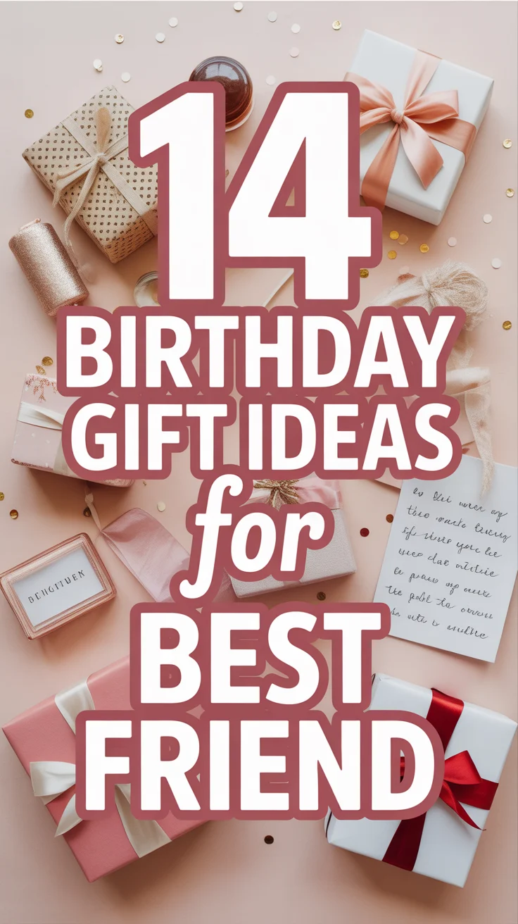 🎁 14 Birthday Gift Ideas For Best Friend