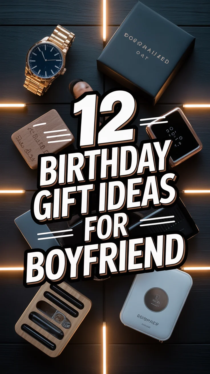 🎁 12 Birthday Gift Ideas For Boyfriend