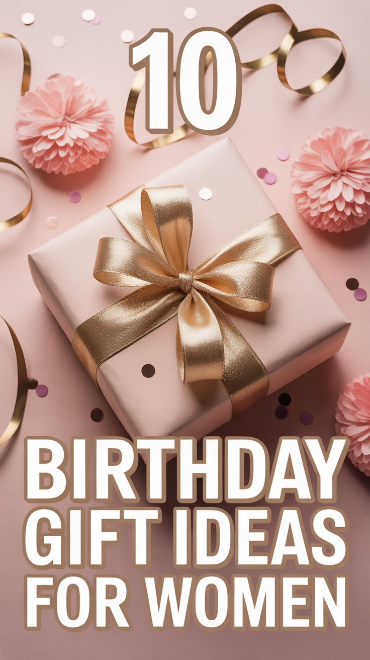 🎁 10 Birthday Gift Ideas For Women