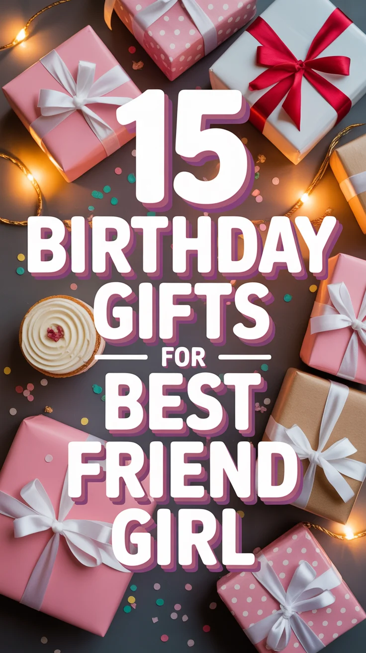 💖 15 Birthday Gifts For Best Friend Girl