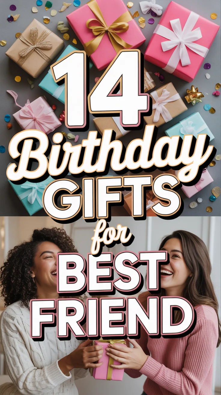 🎉 14 Birthday Gifts For Best Friend