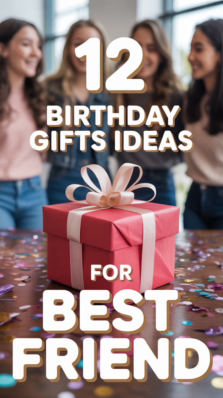 🎁 12 Birthday Gifts Ideas For Best Friend