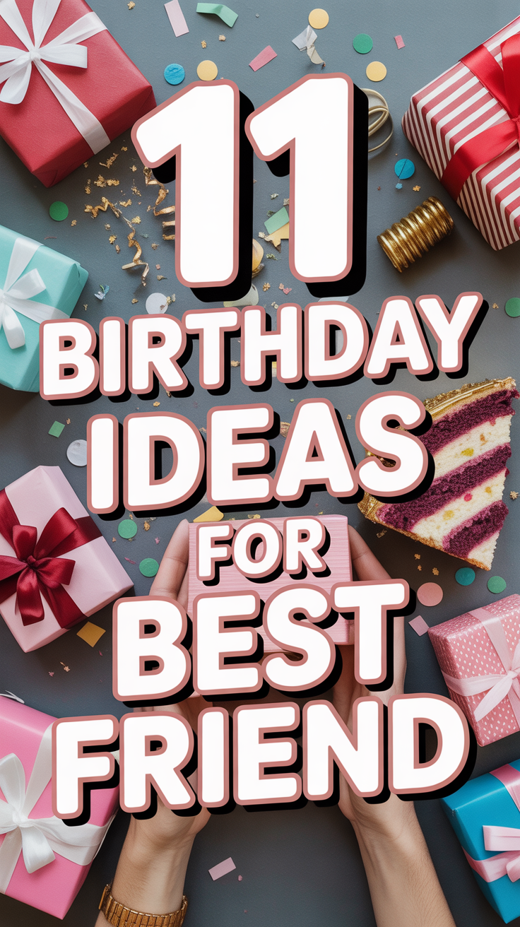 🎉 11 Birthday Ideas For Best Friend