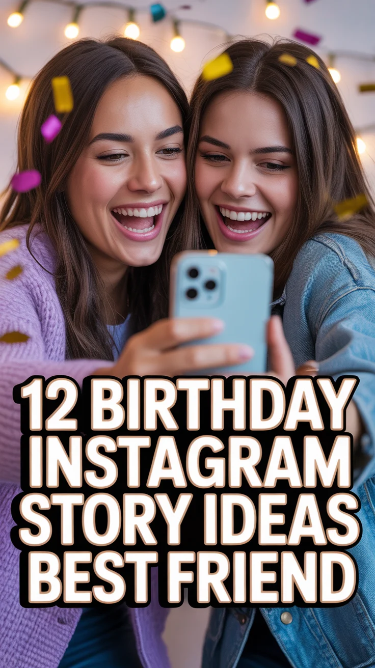 🎉 12 Birthday Instagram Story Ideas Best Friend
