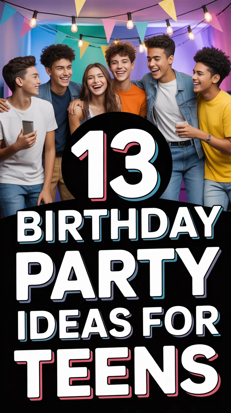 🎉 13 Birthday Party Ideas For Teens