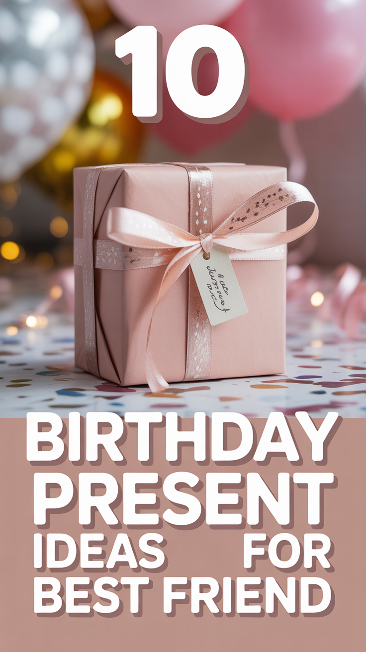 🎁 10 Birthday Present Ideas For Best Friend