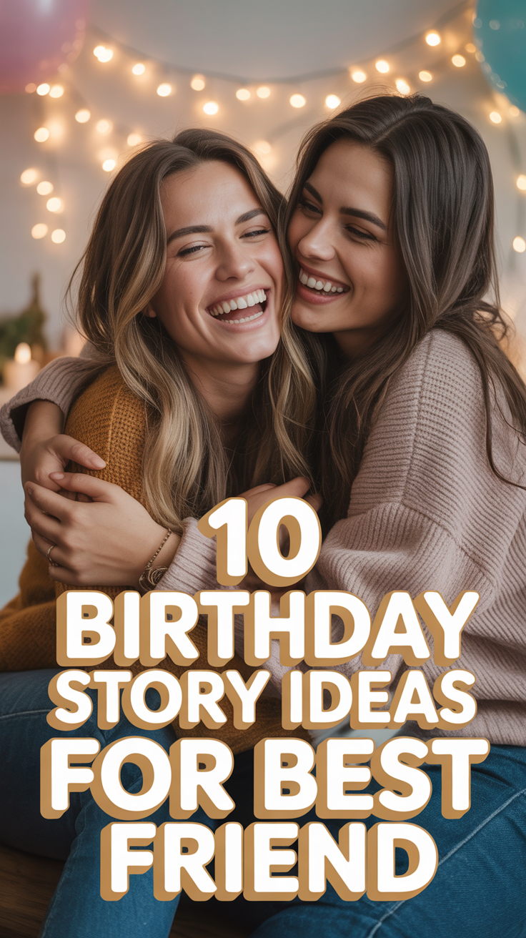 🎉 10 Birthday Story Ideas For Best Friend