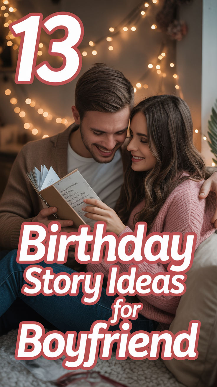 🎉 13 Birthday Story Ideas For Boyfriend