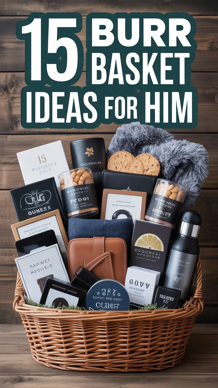 🎁 15 Burr Basket Ideas For Him