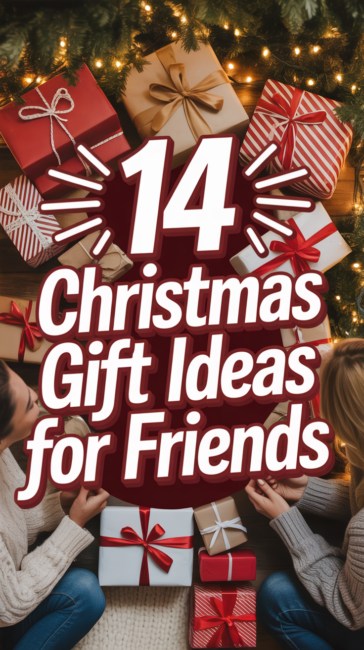 🎁 14 Christmas Gift Ideas For Friends