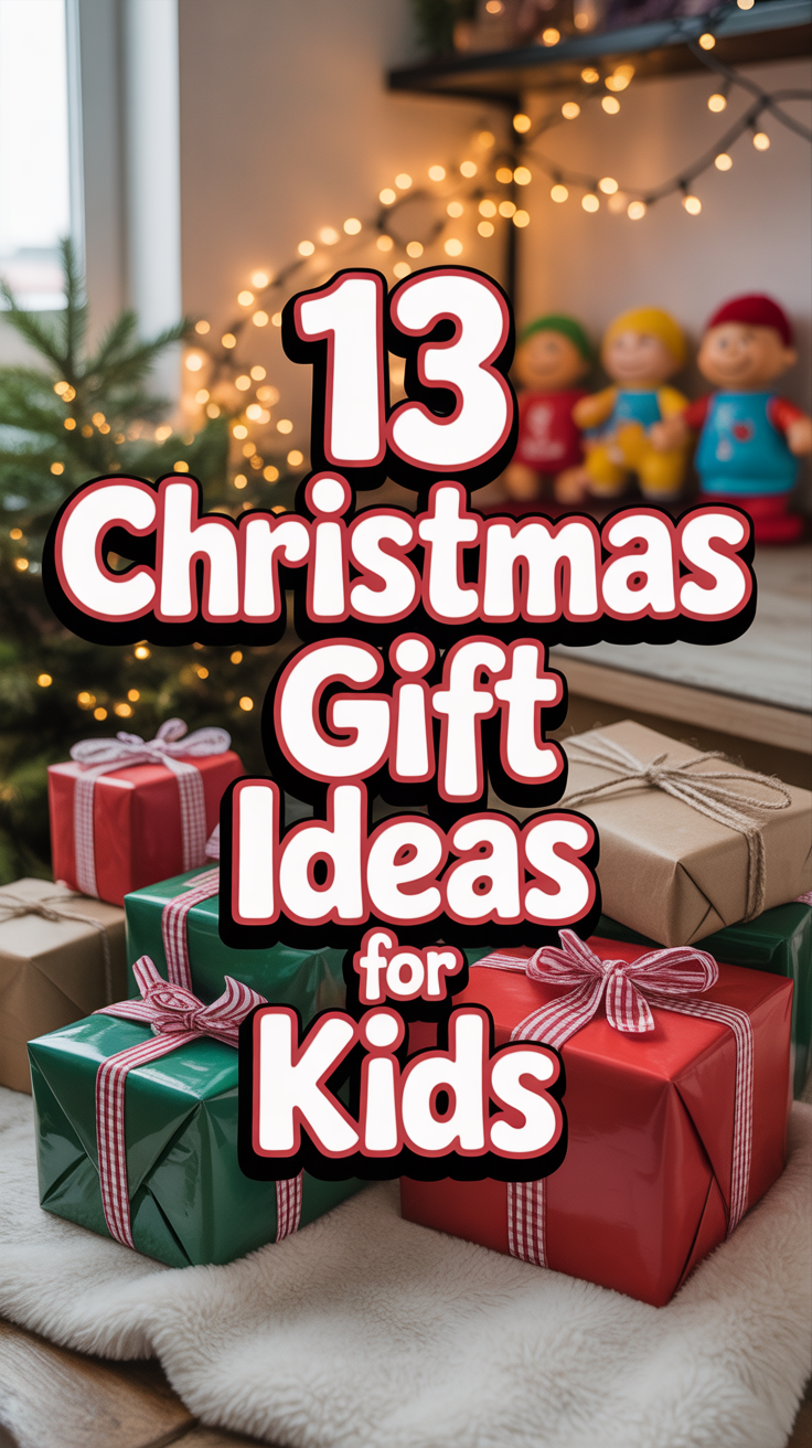 🎁 13 Christmas Gift Ideas For Kids
