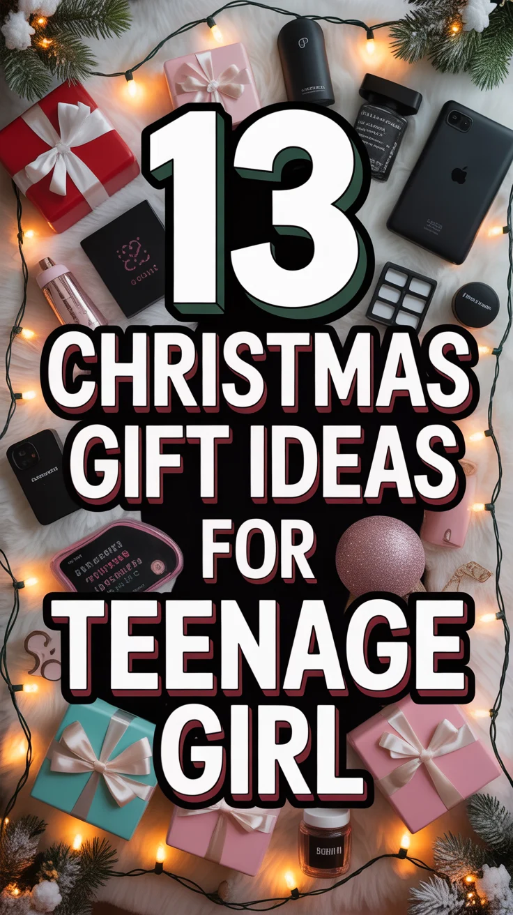 🎁 13 Christmas Gift Ideas For Teenage Girl