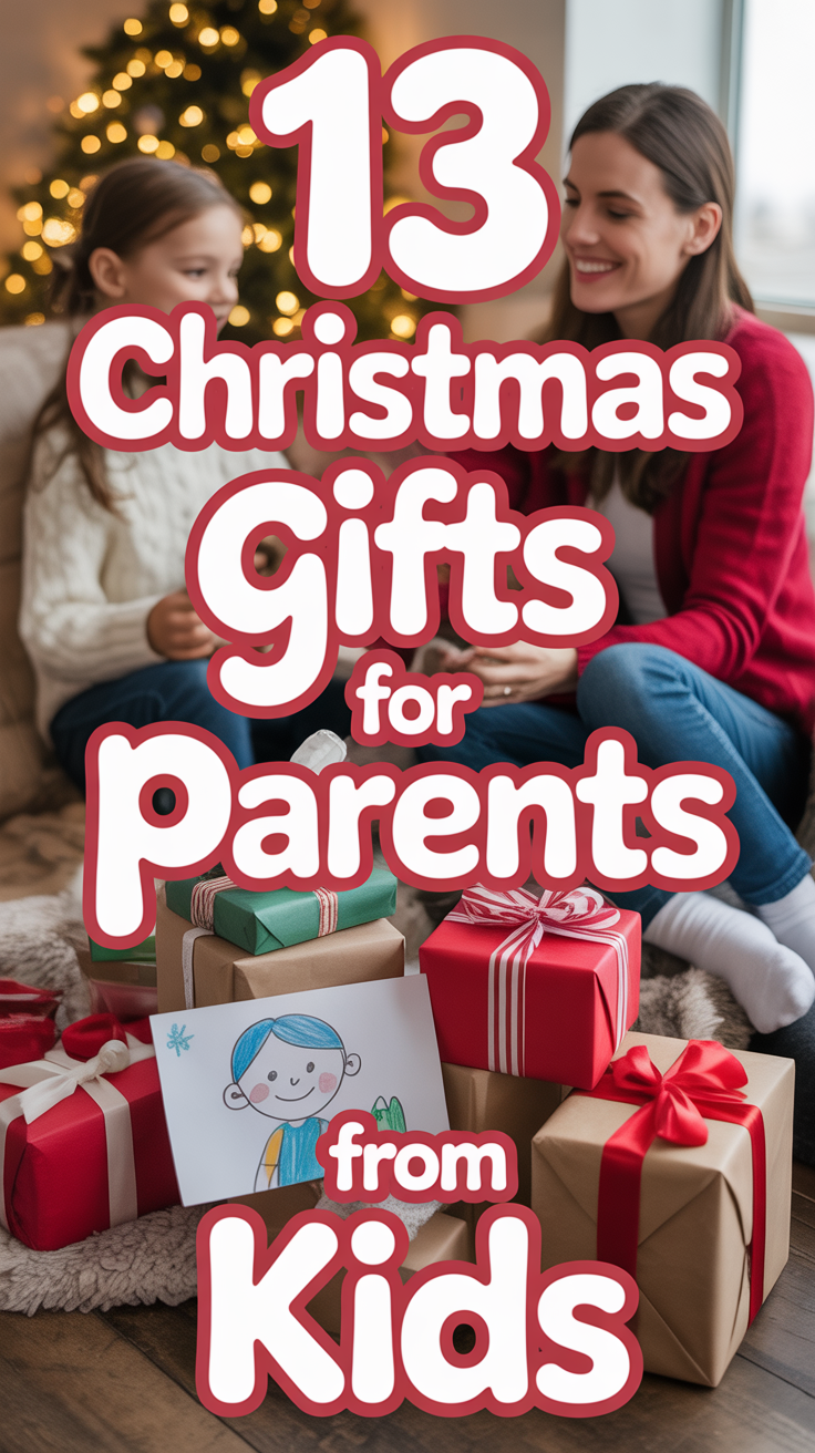 🎁 13 Christmas Gifts For Parents From Kids