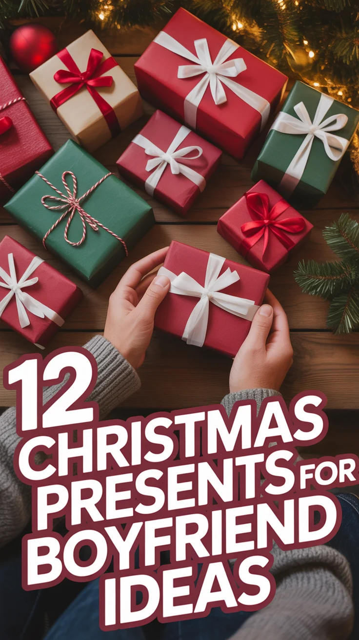 🎁 12 Christmas Presents For Boyfriend Ideas