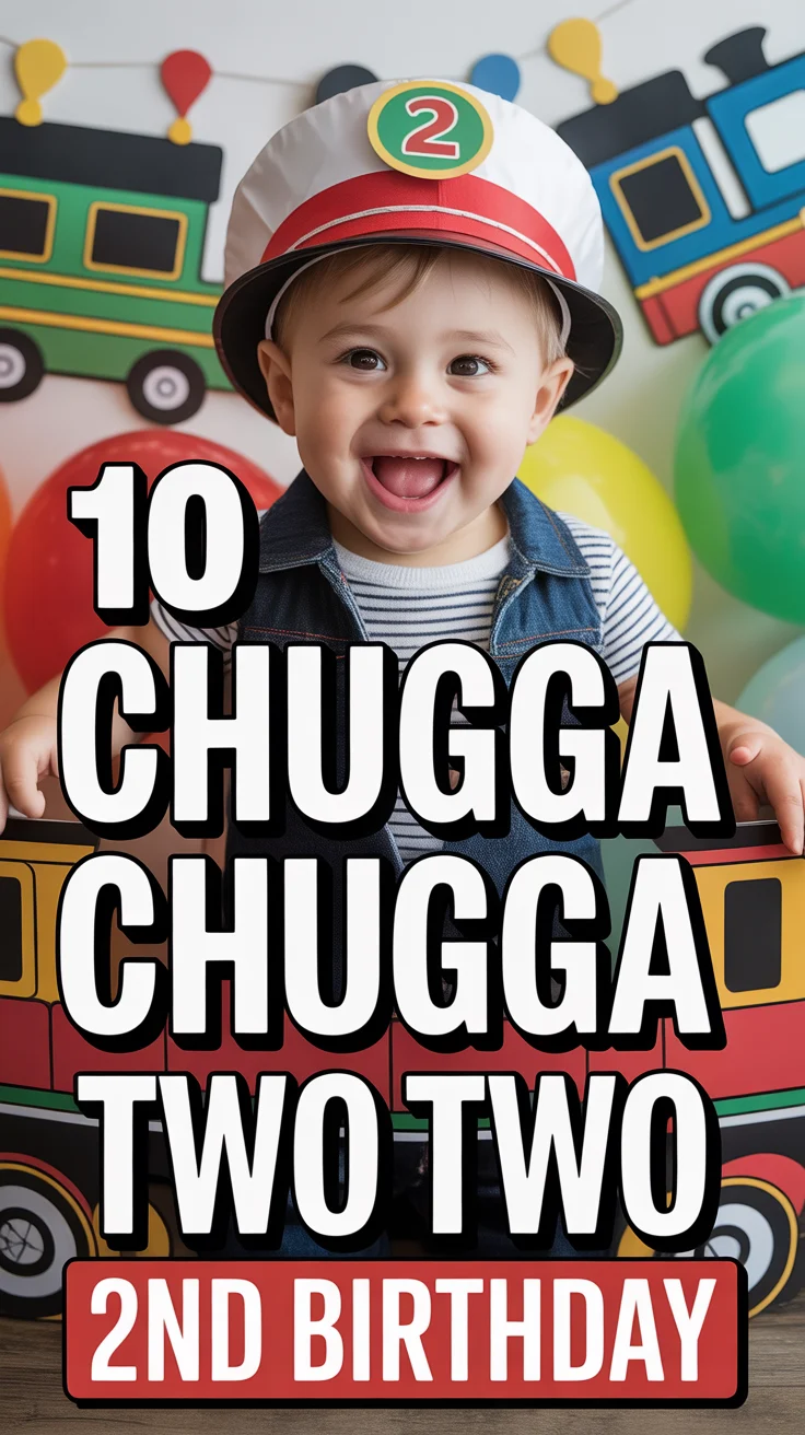 🚂 10 Chugga Chugga Two Two 2Nd Birthday