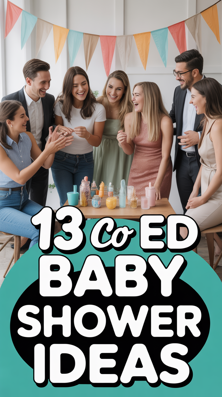 🥳 13 Co Ed Baby Shower Ideas