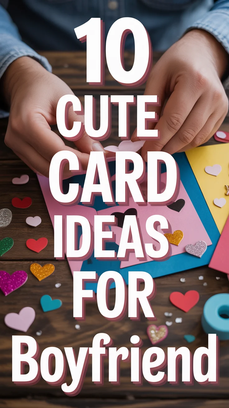 ❤️ 10 Cute Card Ideas For Boyfriend