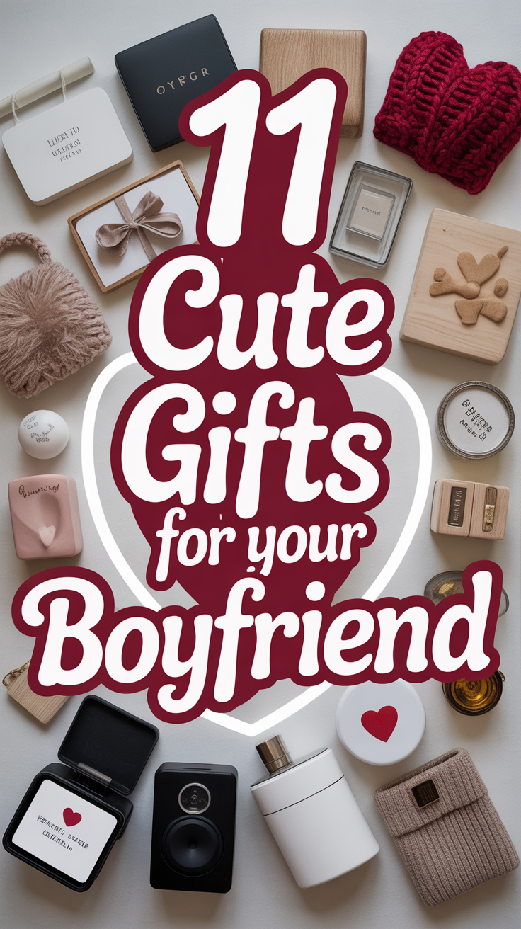 💖 11 Cute Gifts For Your Boyfriend