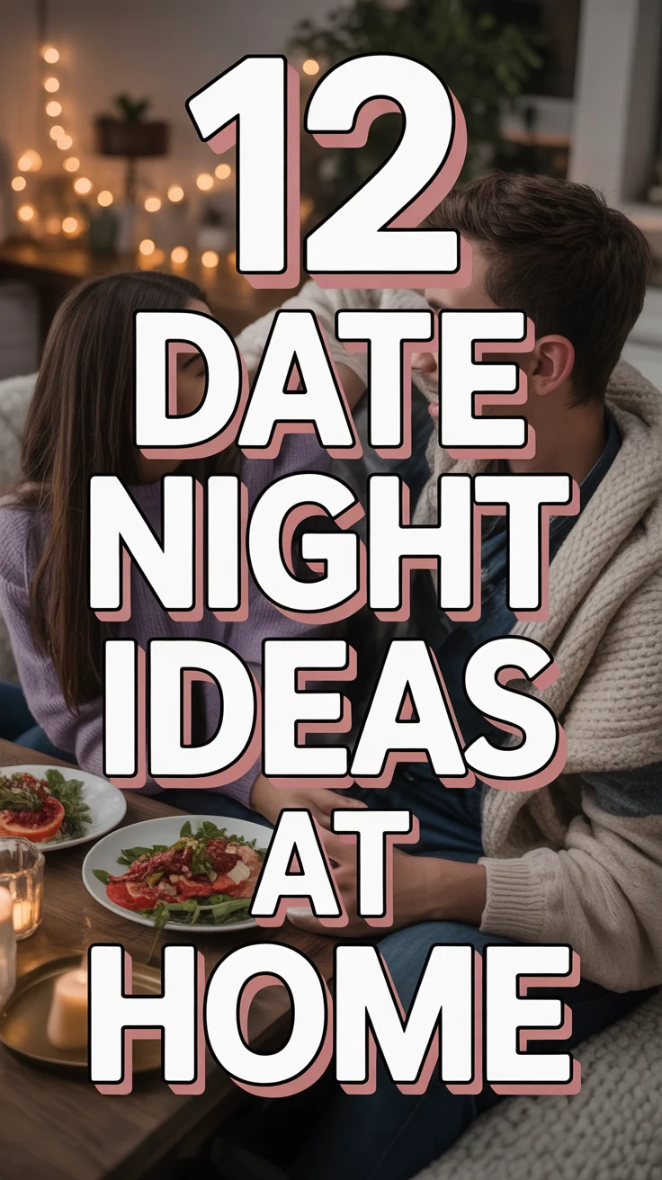💖 12 Date Night Ideas At Home