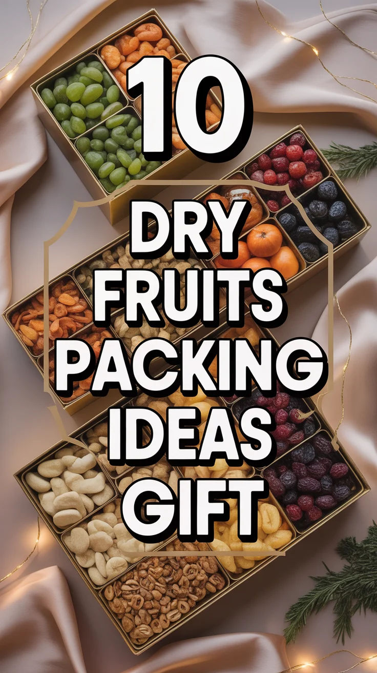 🎁 10 Dry Fruits Packing Ideas Gift