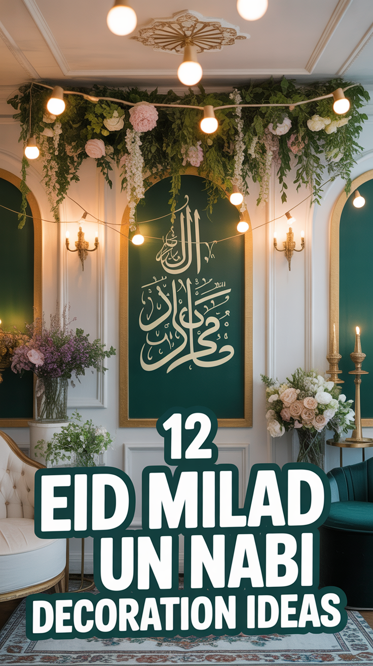 ✨ 12 Eid Milad Un Nabi Decoration Ideas
